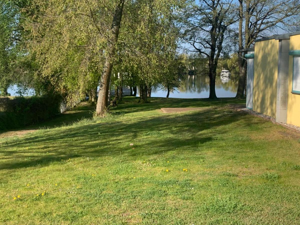 Bungalow In Werder Am Glindower See Esterno foto